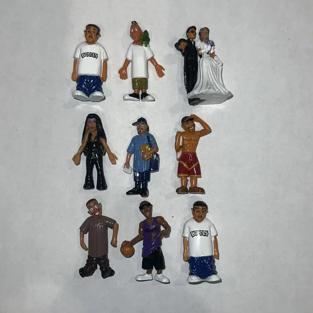 Homies Series 6 Lot Of 52 Figures 1:32 Scale Duplicates Romo Julia Dopey Gangsta